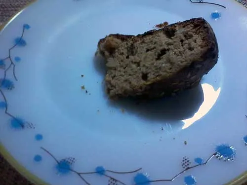 Bolo Integral Funcional - Juliana Prezotto - Pedaço de Bolo no Prato