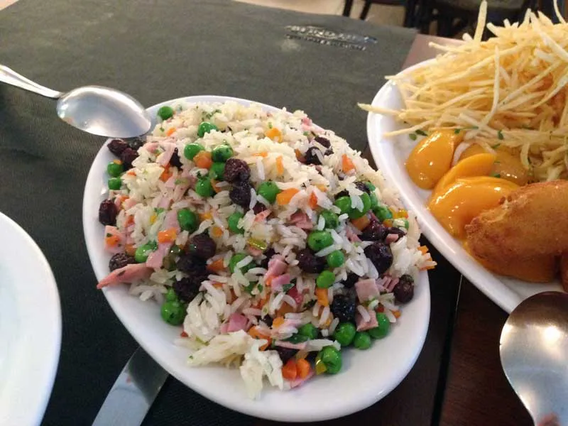 Botequim Mercatto Flamboyant - Prato de Arroz à Grega