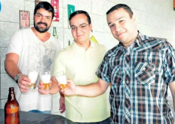 Curso de Cervejas Artesanais em Goiânia: Instrutores: Fernando Bastos, Eduardo Linhares e Thiago Felix