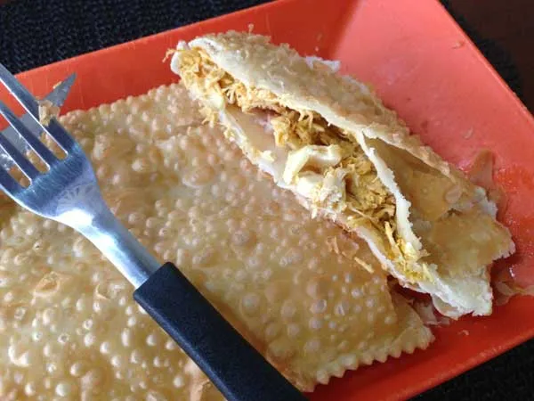 Empório do Pastel - Pastel de Frango, Bacon e Champignon