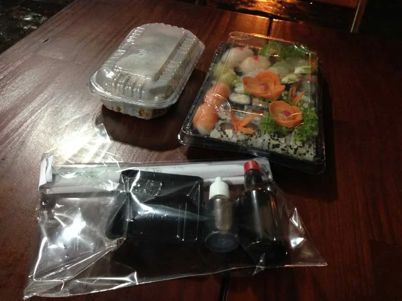 Fábrica de Sushi: Embalagem