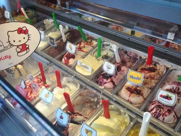 Gelateria Venezia - Balcão de Sorvetes
