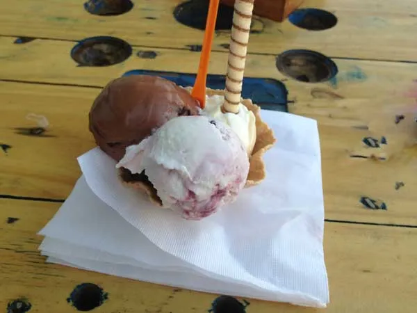 Gelateria Venezia - Sorvete: Frutii di Bosco, Quell'altra e Extra Milk Amargo