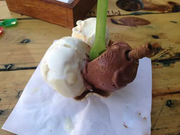 Gelateria Venezia - Sorvete: Limmeta, Quell'altra e Cheesecake