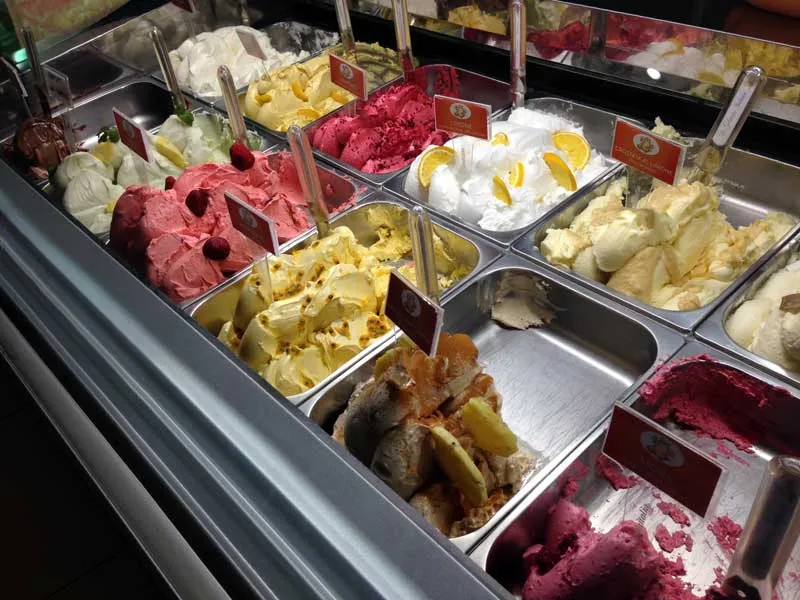 La Gelateria Italiana - Balcão