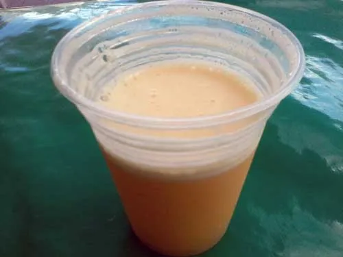 Lanche à Goiana - Suco de Laranja