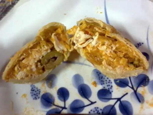 Mercado Central - Rainha da Empada - Empada de Frango com Pequi - Recheio