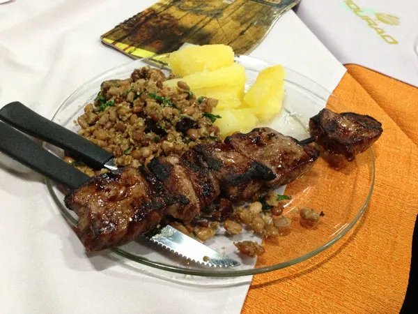 Mourão Chopp e Restaurante - Espetinho de Picanha