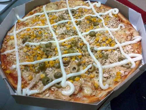 Nathely Pizzaria Express - Pizza de Frango com Catupiry