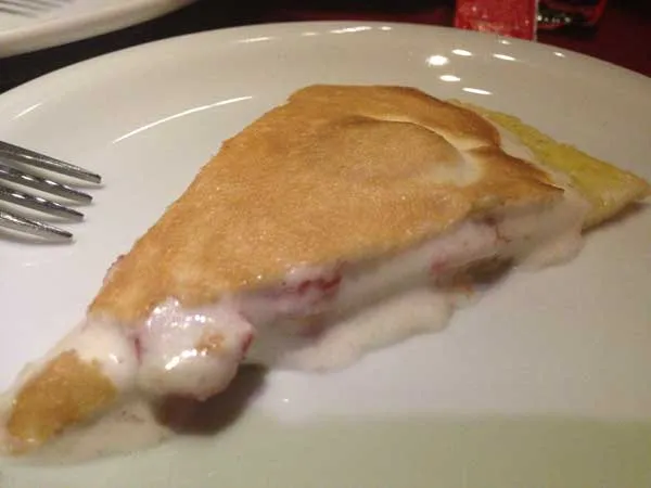 Nossa Casa Rodízio de Pizzas e Massas - Pizza Doce: Merengue de Morango