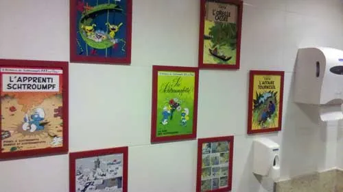 Padaria Le Kramik – Decoração – Quadros Smurfs