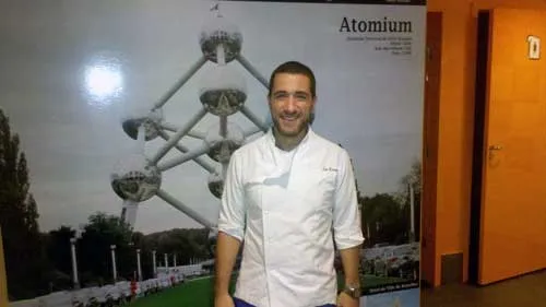 Padaria Le Kramik - Jorge Garceran mostrando a decoração