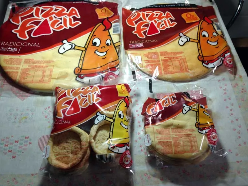 Pizza Fácil - Massas de Pizza