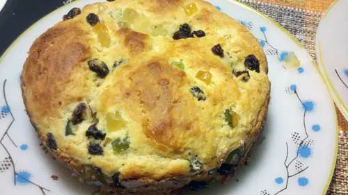 Receita de Panetone do Casal - Panetone de Frutas Cristalizadas