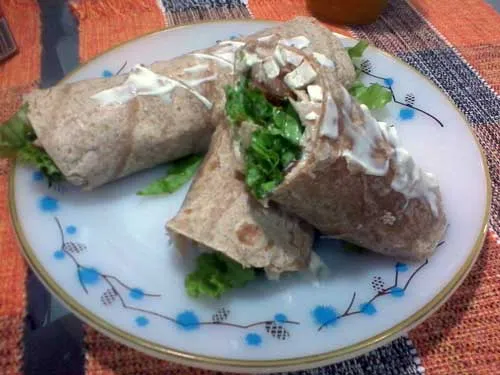Receita: Wraps Recheados - Wraps Recheados