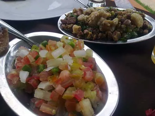 Restaurante Du Park - Vinagrete e Feijão Tropeiro