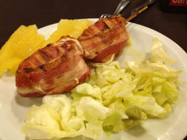 Sabor da Picanha - Espetinho de Frango Recheado